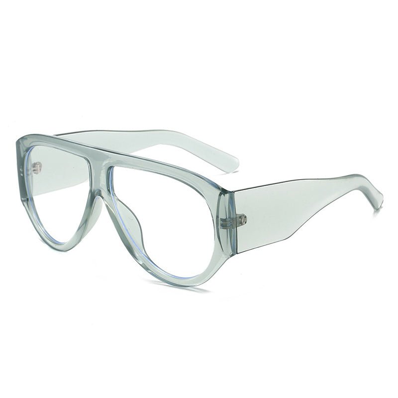Big Frame Pilot Reading Glasses - Classic Oversized for Women & Men - HalleBeauty